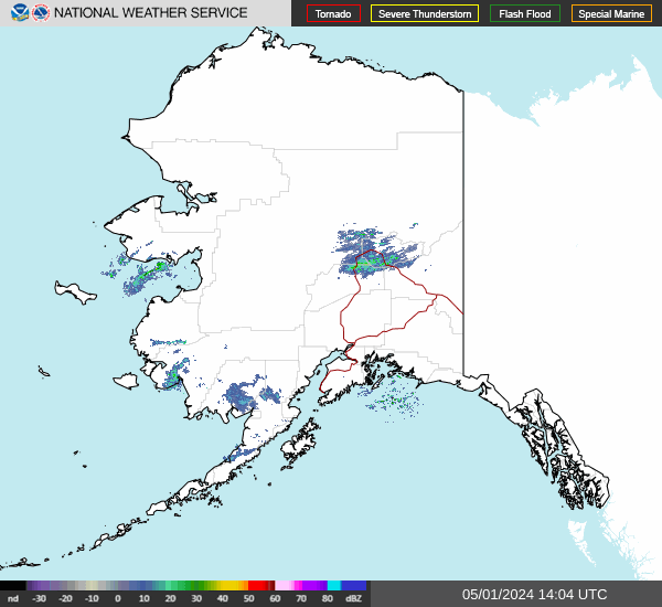 NWS Alaska Regional Radar
