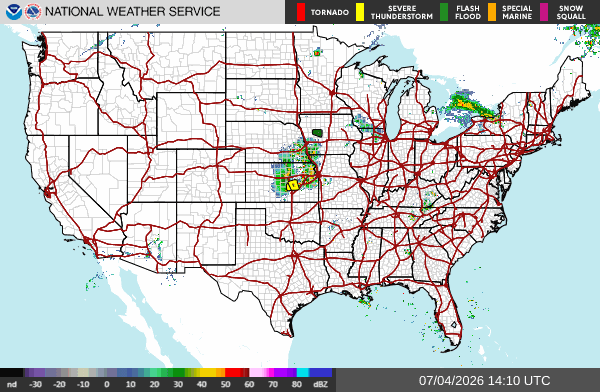 US Radar Mosaic