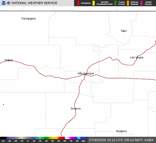 NWS Albuquerque Radar