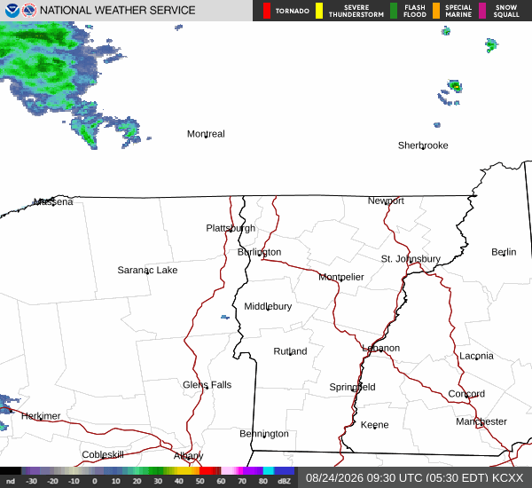 Vermont Weather · Burlington Forecast & Alerts | VTScout