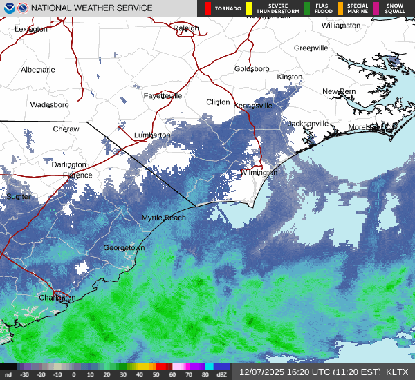 NWS Wilmington NC Radar