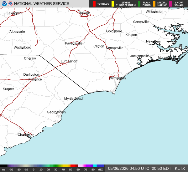 NWS Wilmington NC Radar
