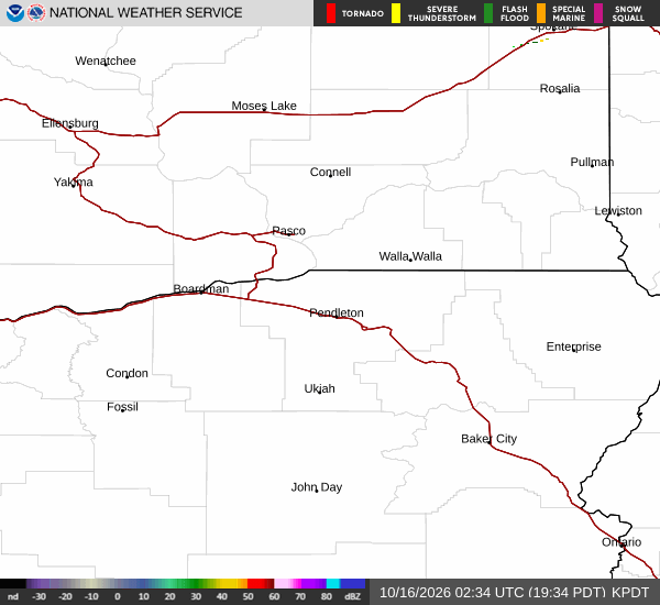 KPDT radar loop