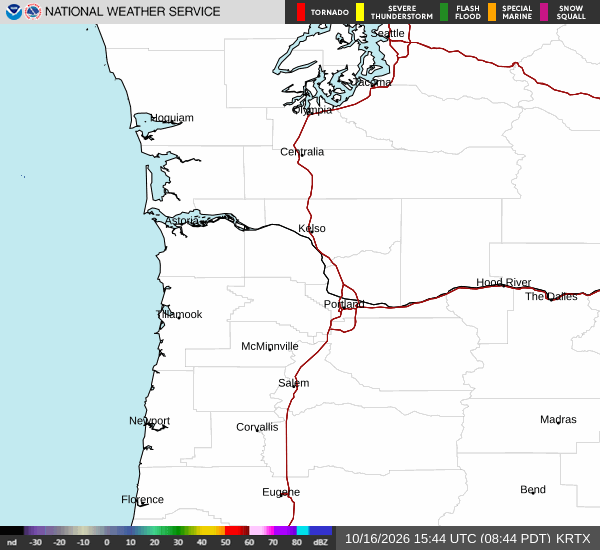 KRTX radar loop