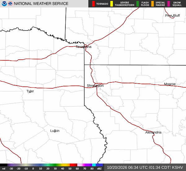 KSHV radar loop