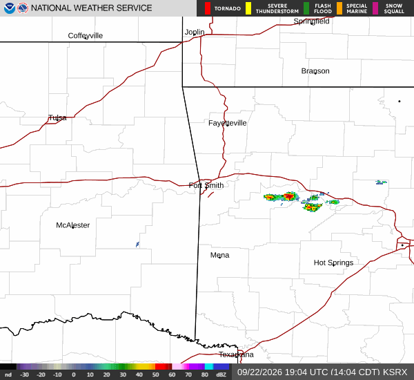 Fort Smith NWS Radar