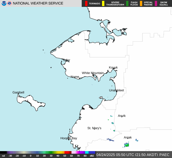 radar image for PAEC