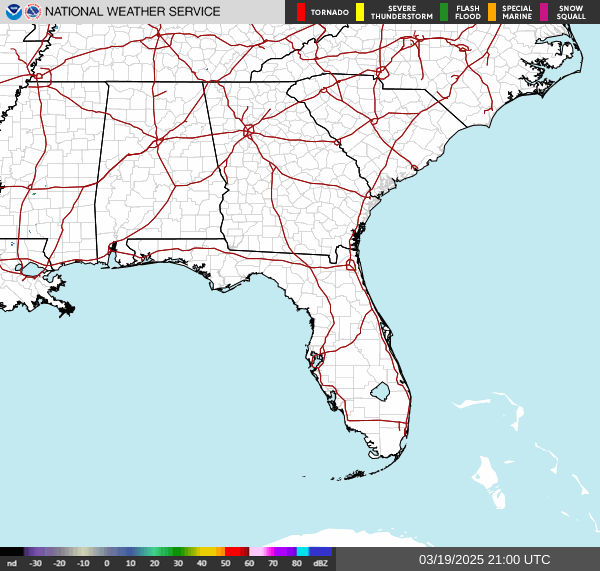 SE USA Radar Loop