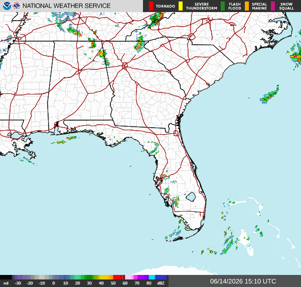 SouthEast Radar